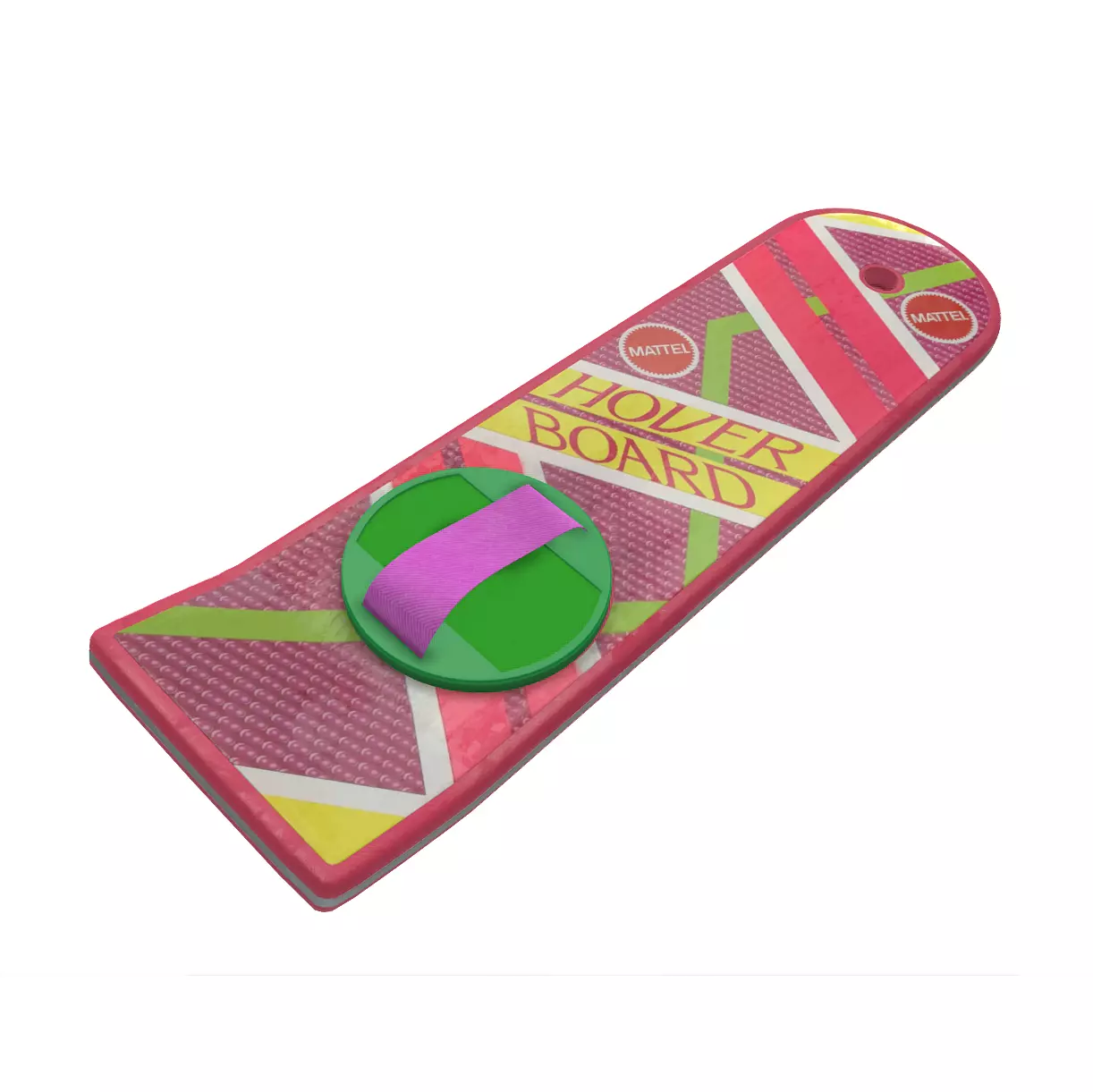 Hoverboard skateboard 3D model_0