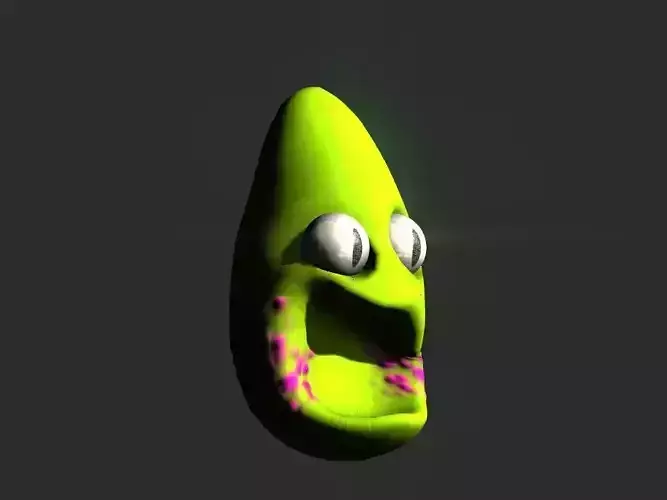 Some thing Low-poly 3D model