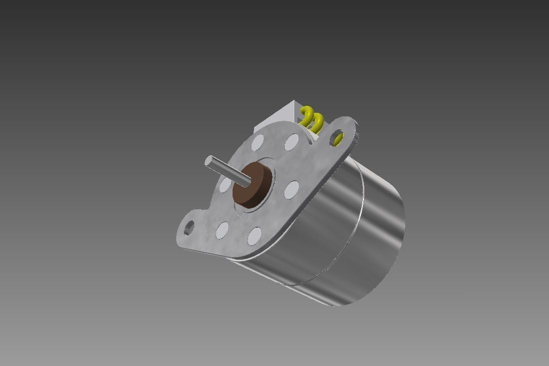 PM20L-020 STEP STEPPER MOTOR 3D model_4