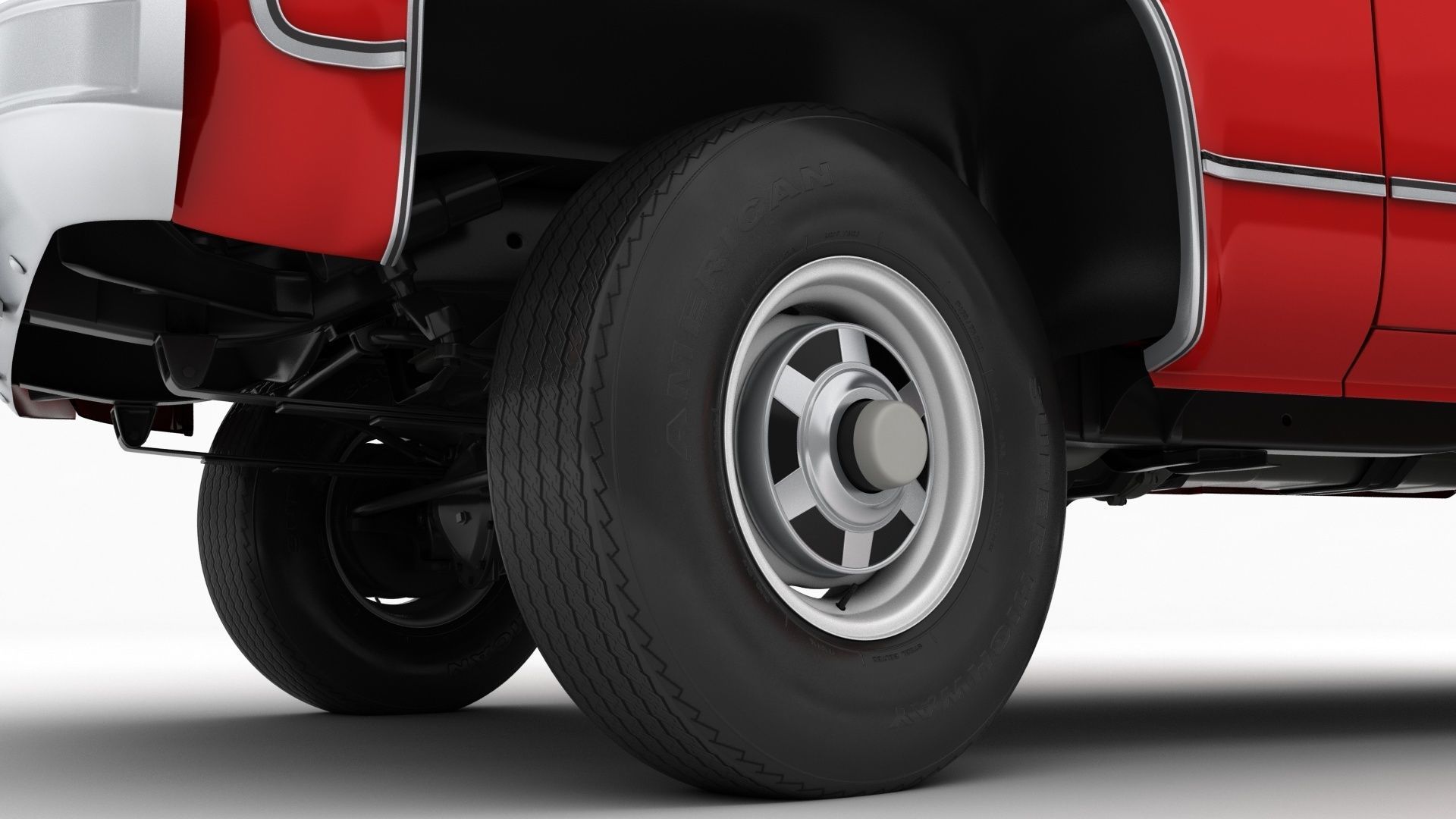 GENERIC PICKUP TRUCK 7 3D model_8