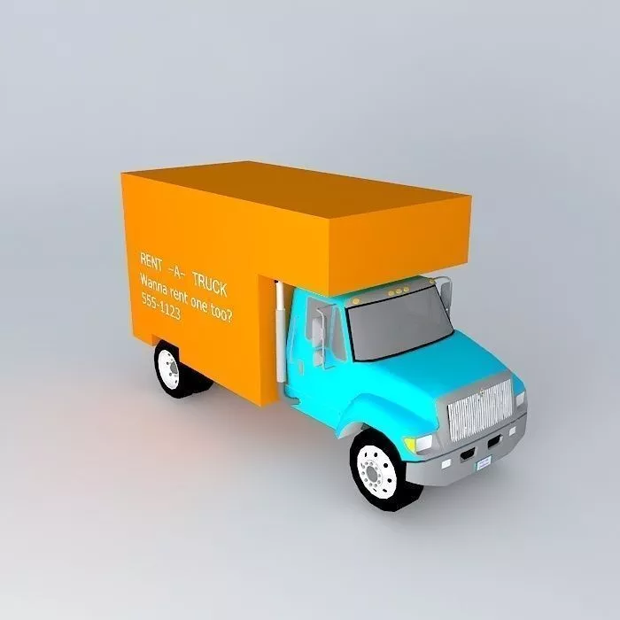international truck Free 3D model