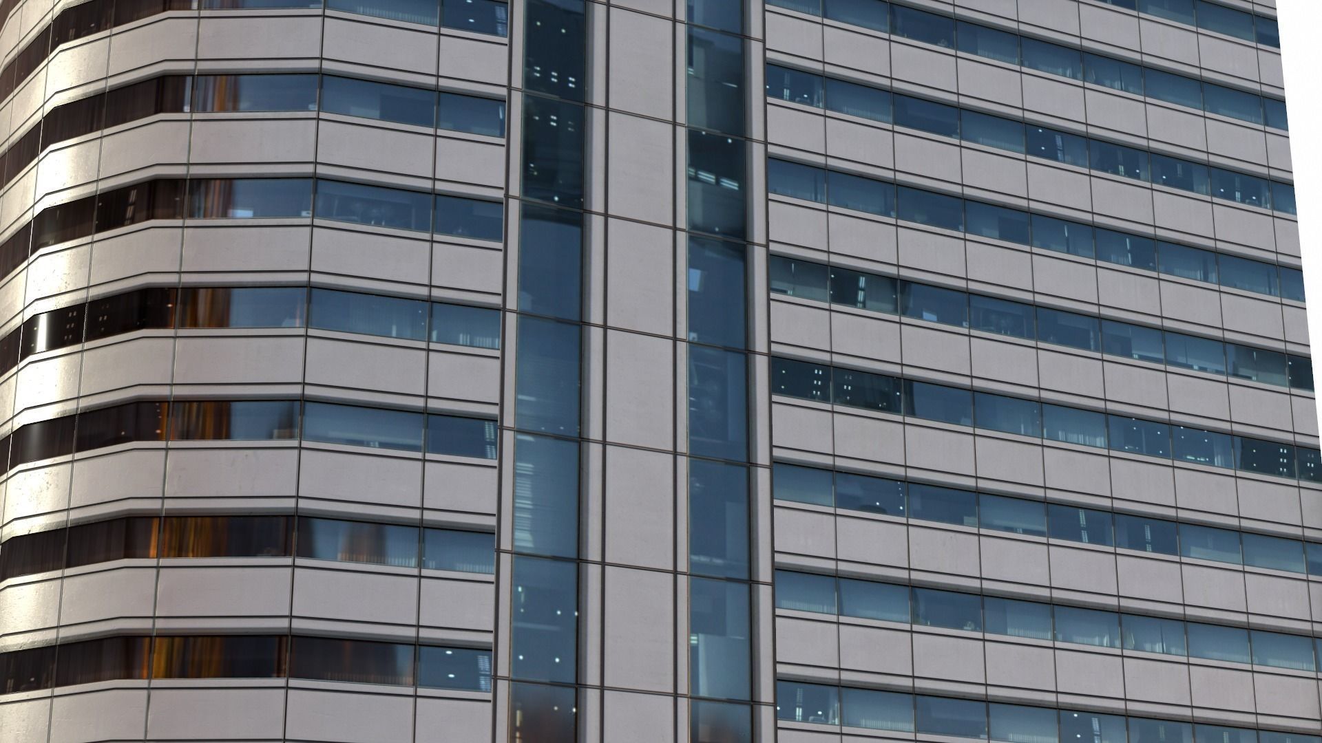 Building PBR Game Ready tall Low-poly 3D model_13