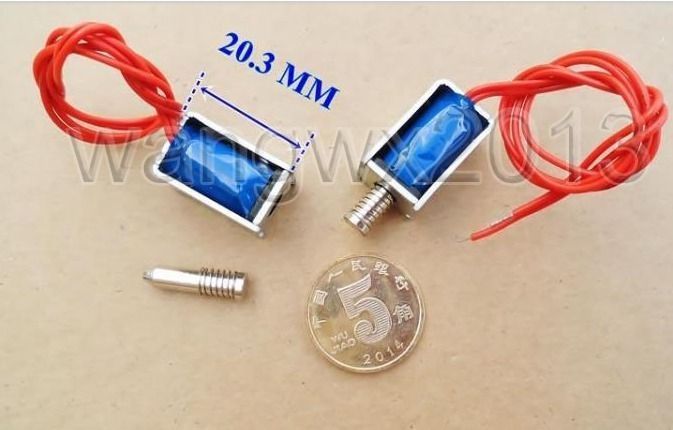 DOWONSOL DC3V Mini Solenoid 3D model_6