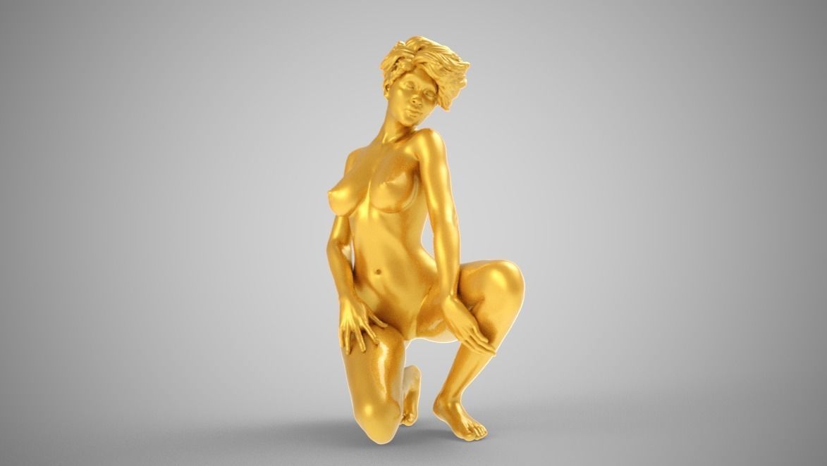 Art Pose 4 3D print model_8