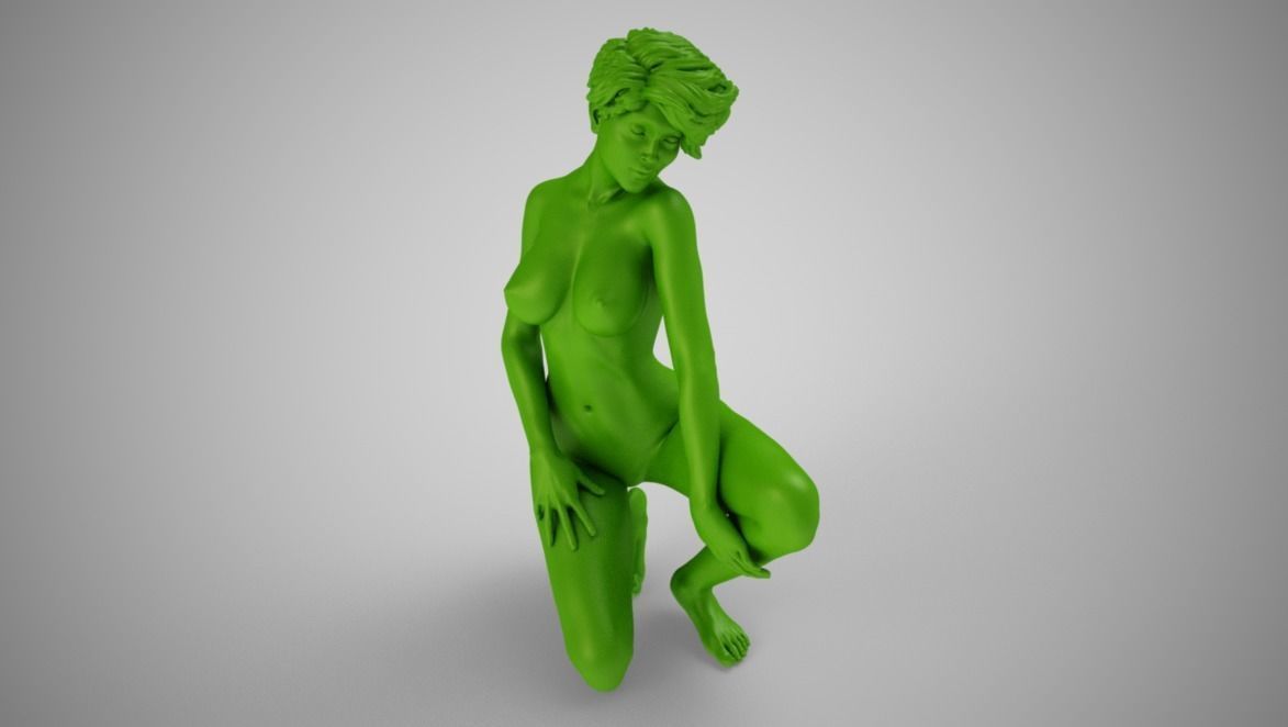 Art Pose 4 3D print model_9