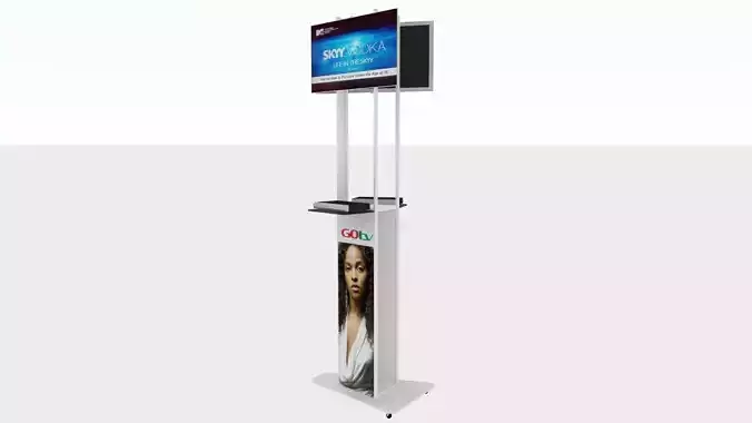 Decoder display Free 3D model