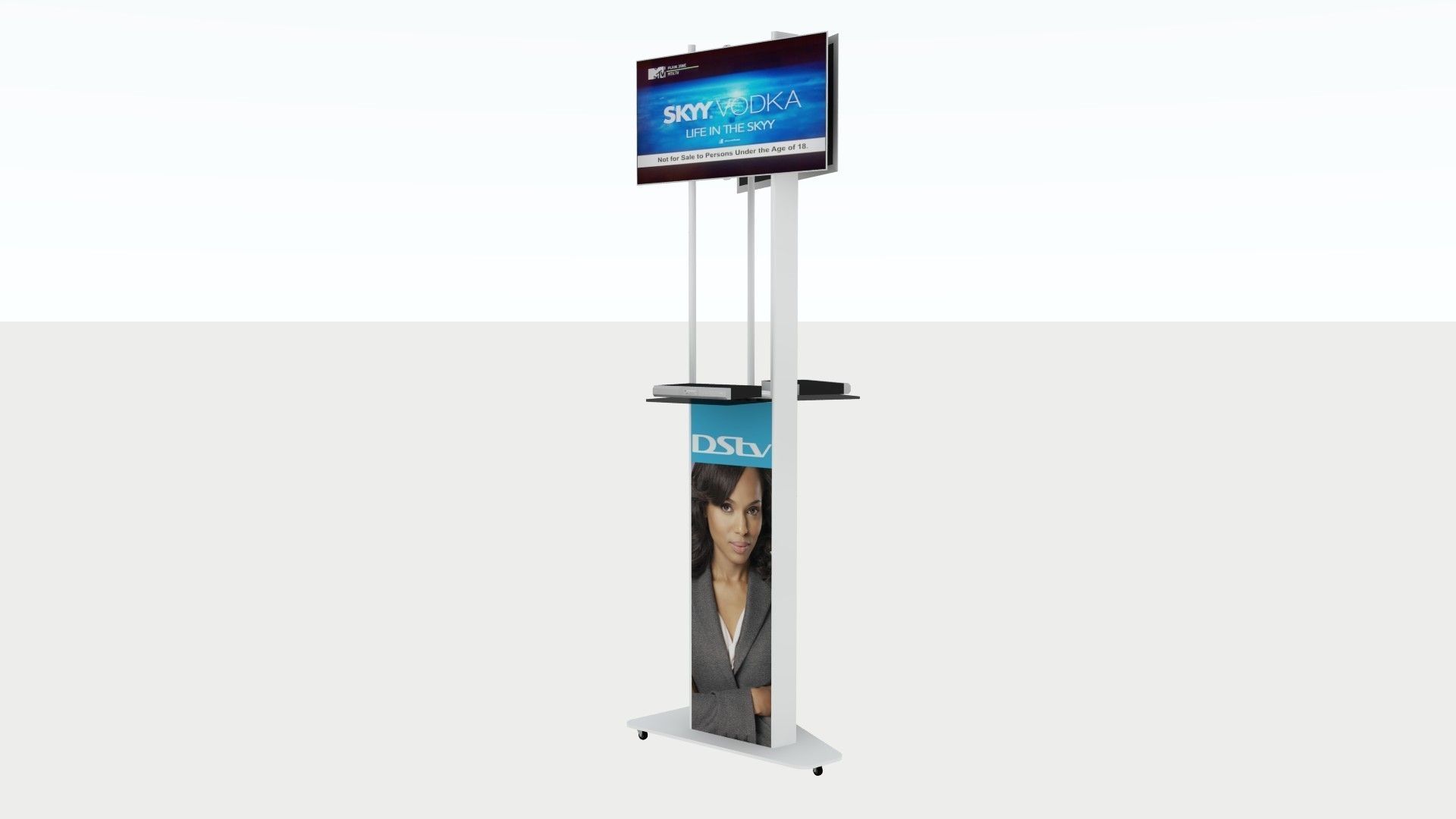 Decoder display Free 3D model_1