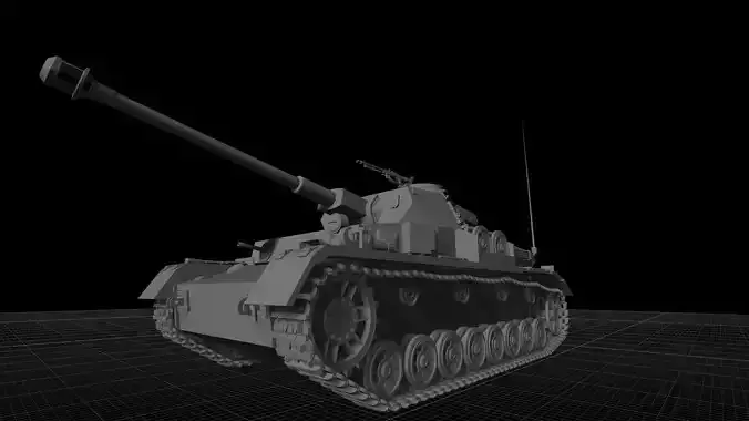 Panzer IV 3D model