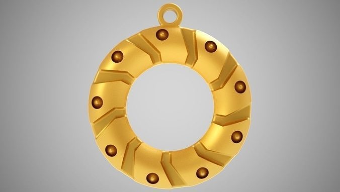Sun Medallion 3D print model