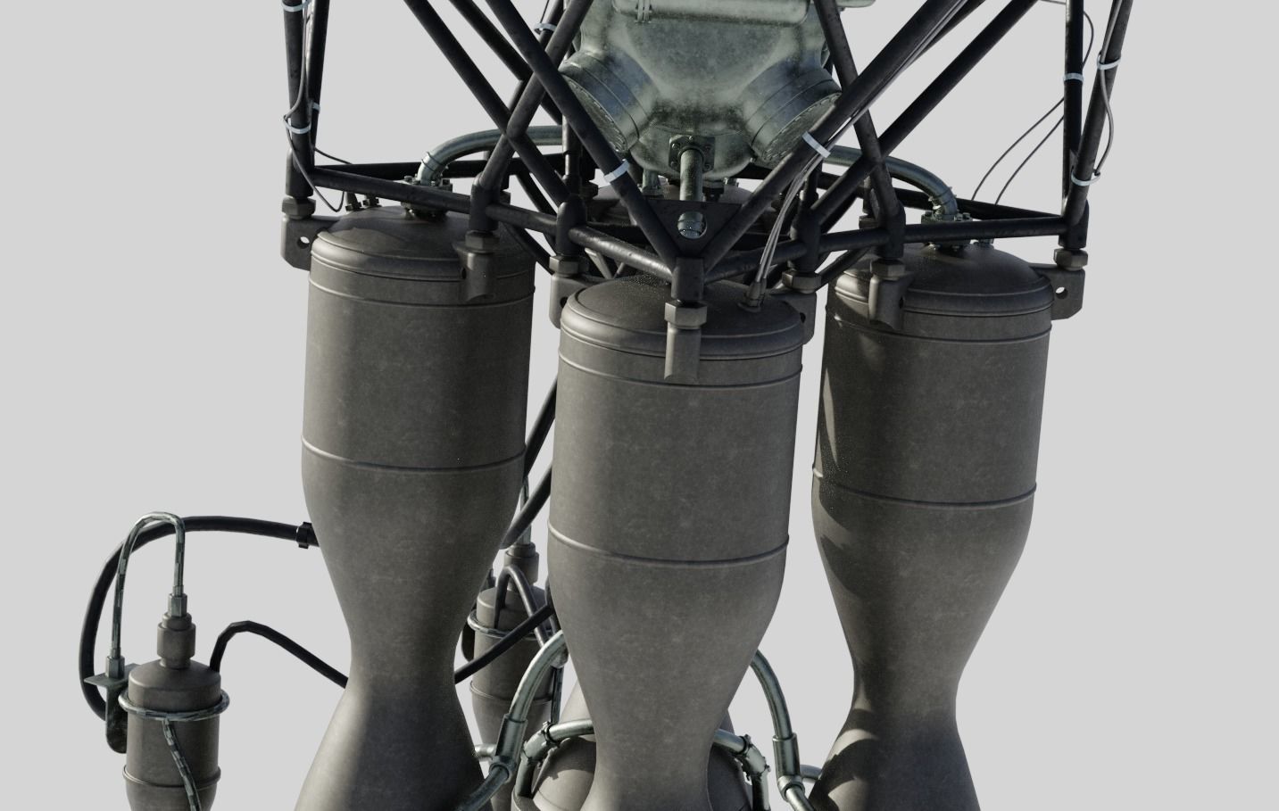 RD-108 Rocket engine 3D model_14
