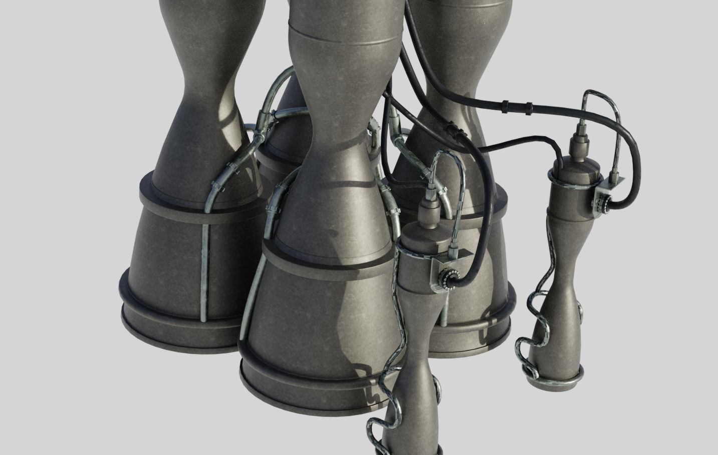 RD-108 Rocket engine 3D model_10