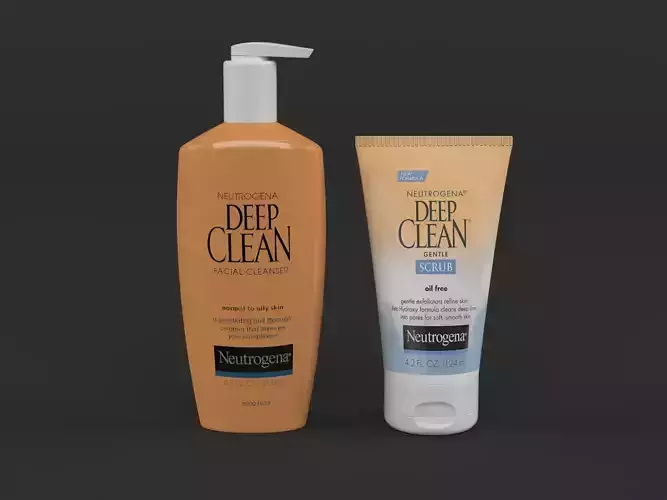 Neutrogena Deep Clean Daily Facial Cleanser 3D model