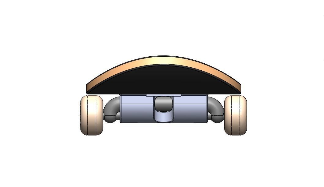 Skateboard 3d Model Free 3D model_5