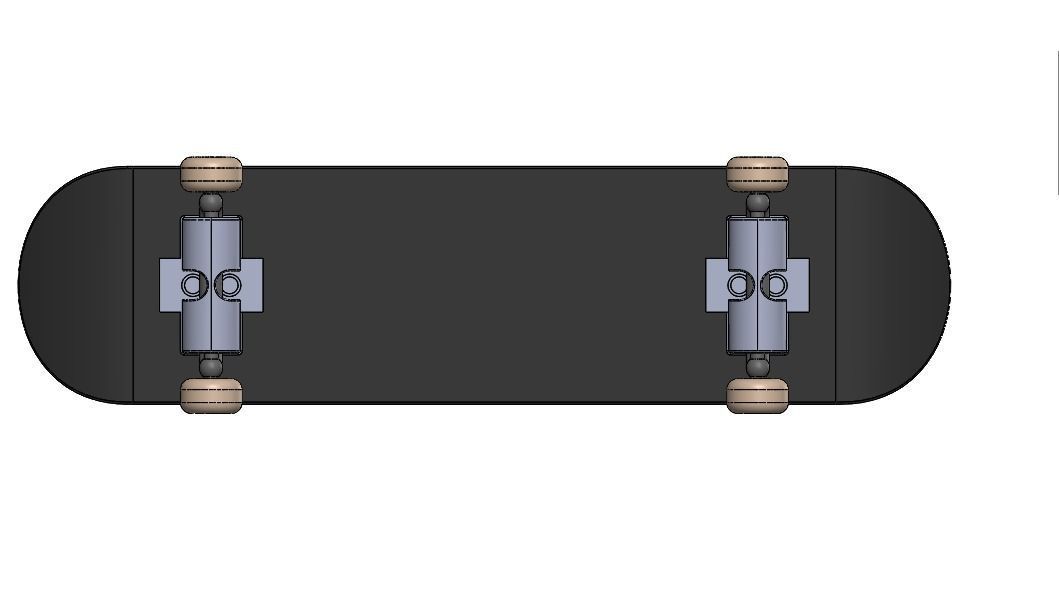 Skateboard 3d Model Free 3D model_2