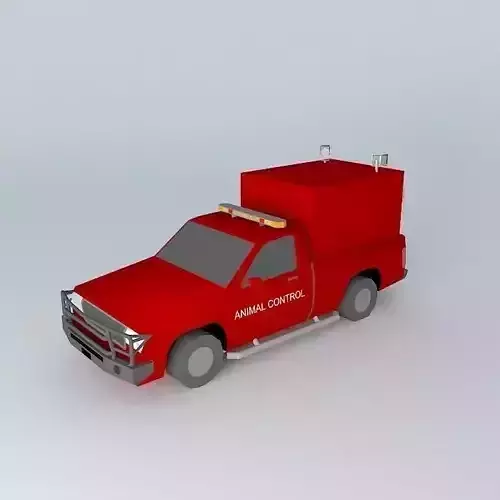 animal control vehicle Free 3D model