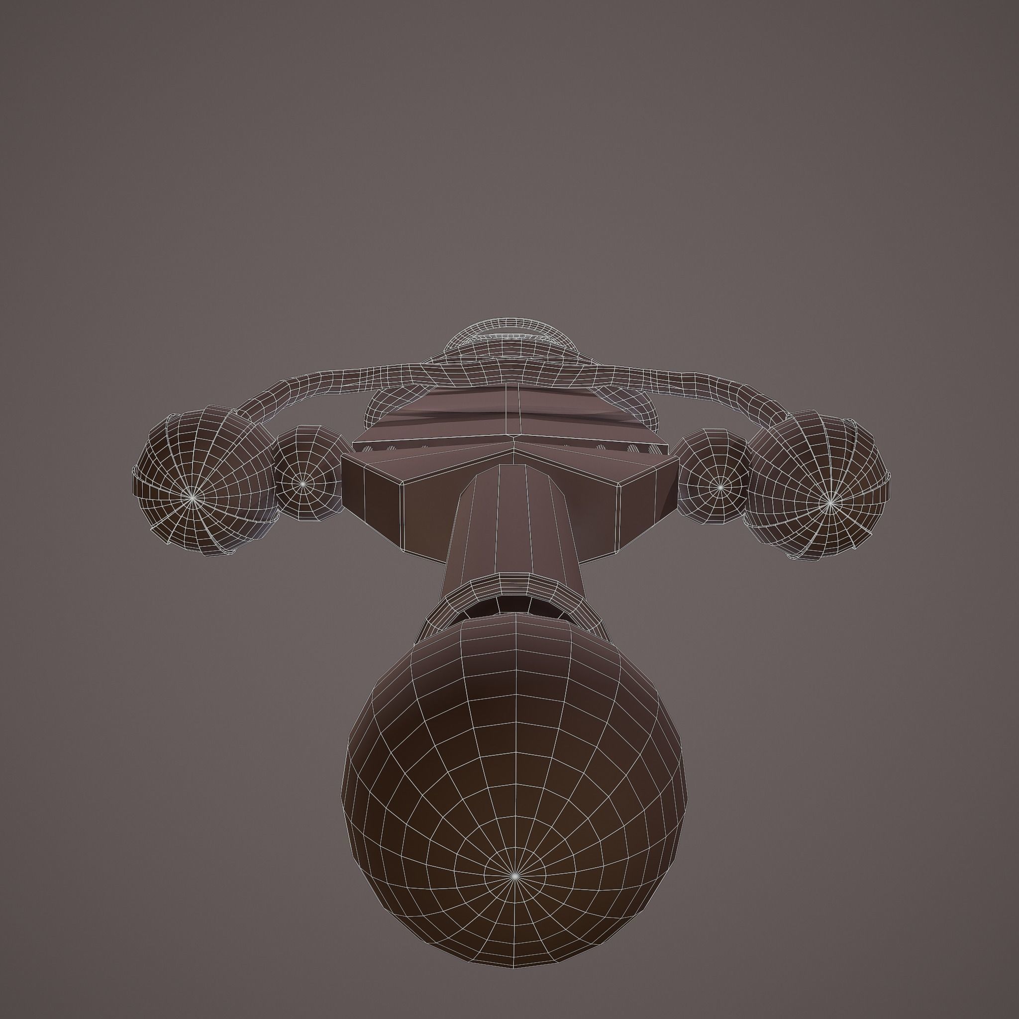 Fantasy Dagger 3D model_14