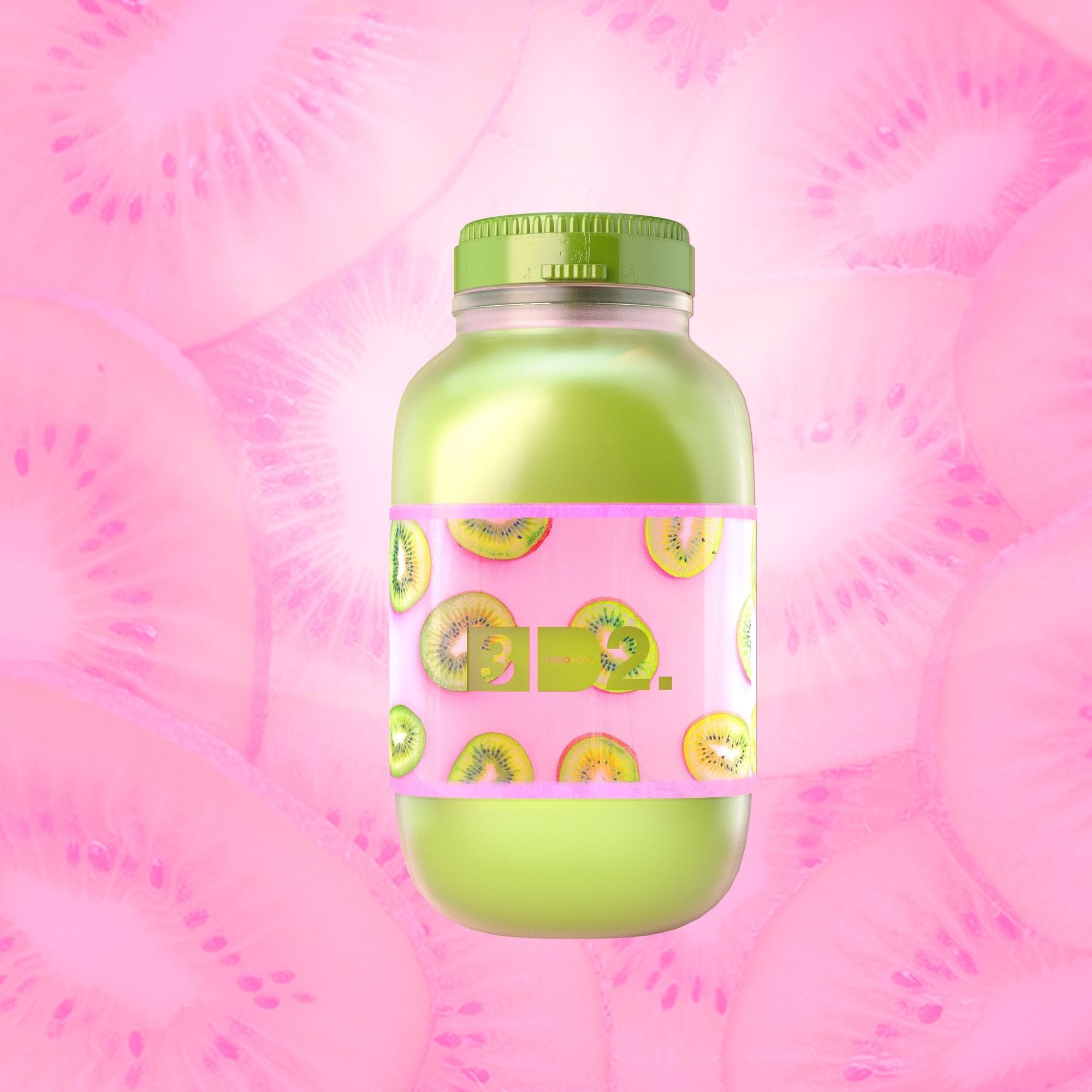 ORANGE JUICE 3D model_2