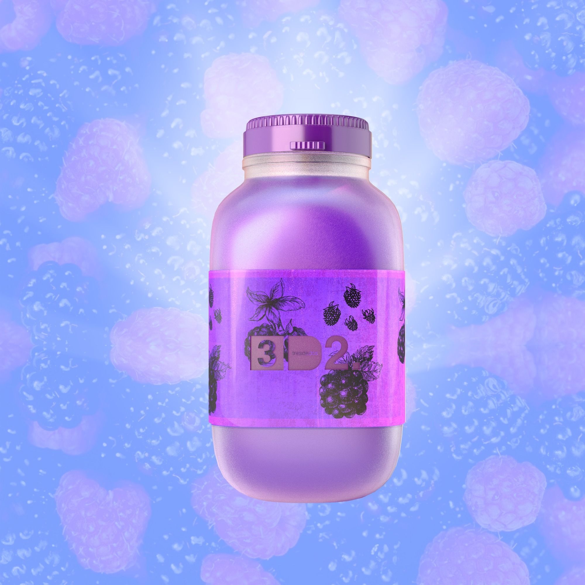 ORANGE JUICE 3D model_3