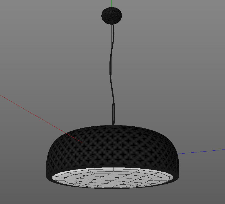 Smithfield S pendant 3D model_2