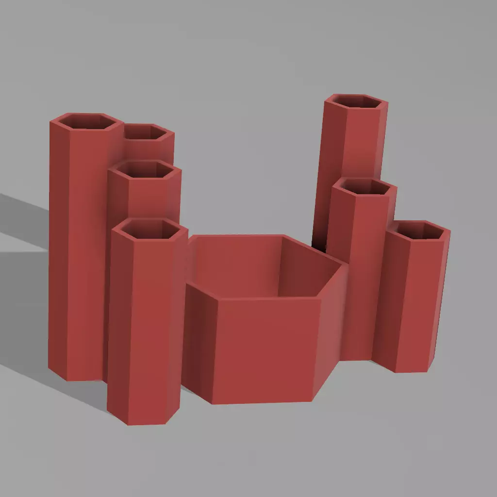 Pen - Pencil Holder 3D print model_0