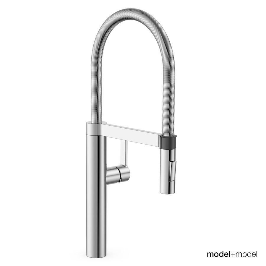 Modern taps 3D model_4