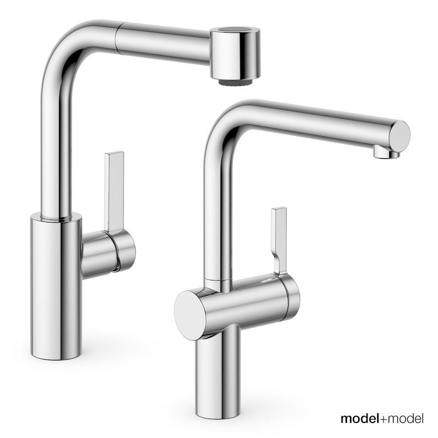 Modern taps 3D model_3