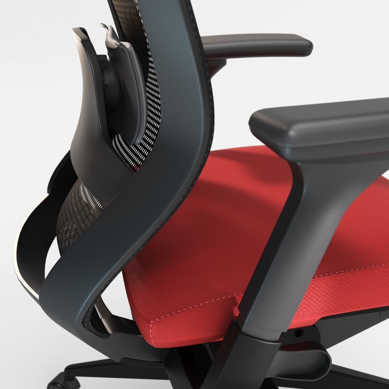 t50 - 10th - task chair - by Sidiz 3D model_3