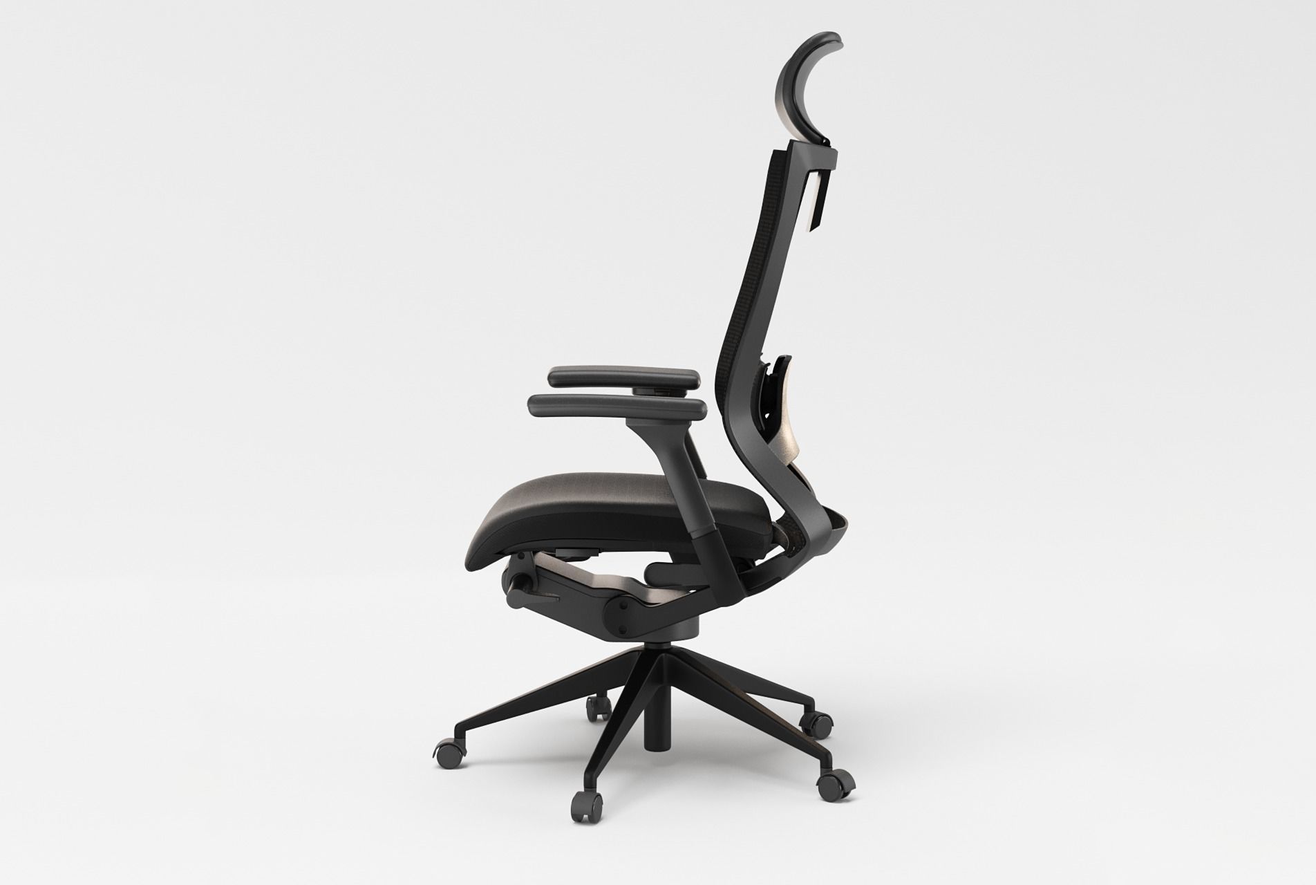 t50 - 10th - task chair - by Sidiz 3D model_5