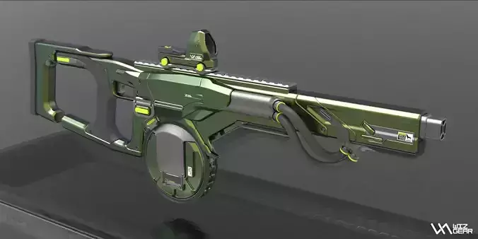 Concept Sci fi rifle