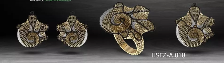 design jewellery 3D model_0
