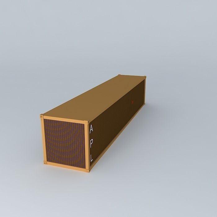 Old and abandoned container Free 3D model_1