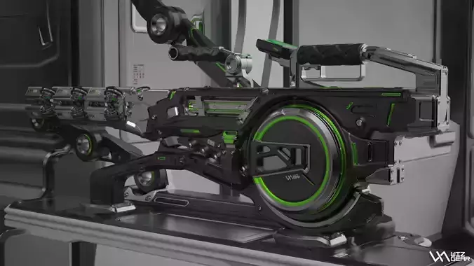 Concept Electron Pulse Cannon