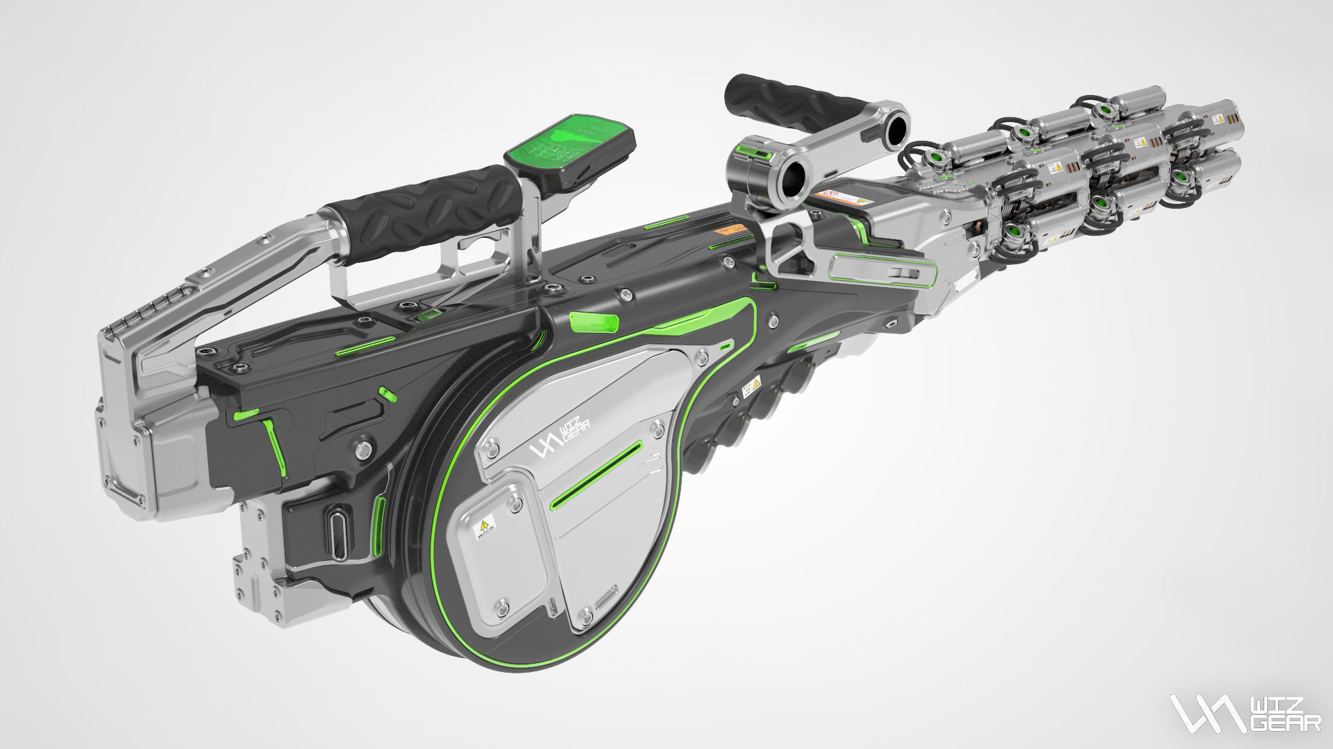 Concept Electron Pulse Cannon 3D model_3