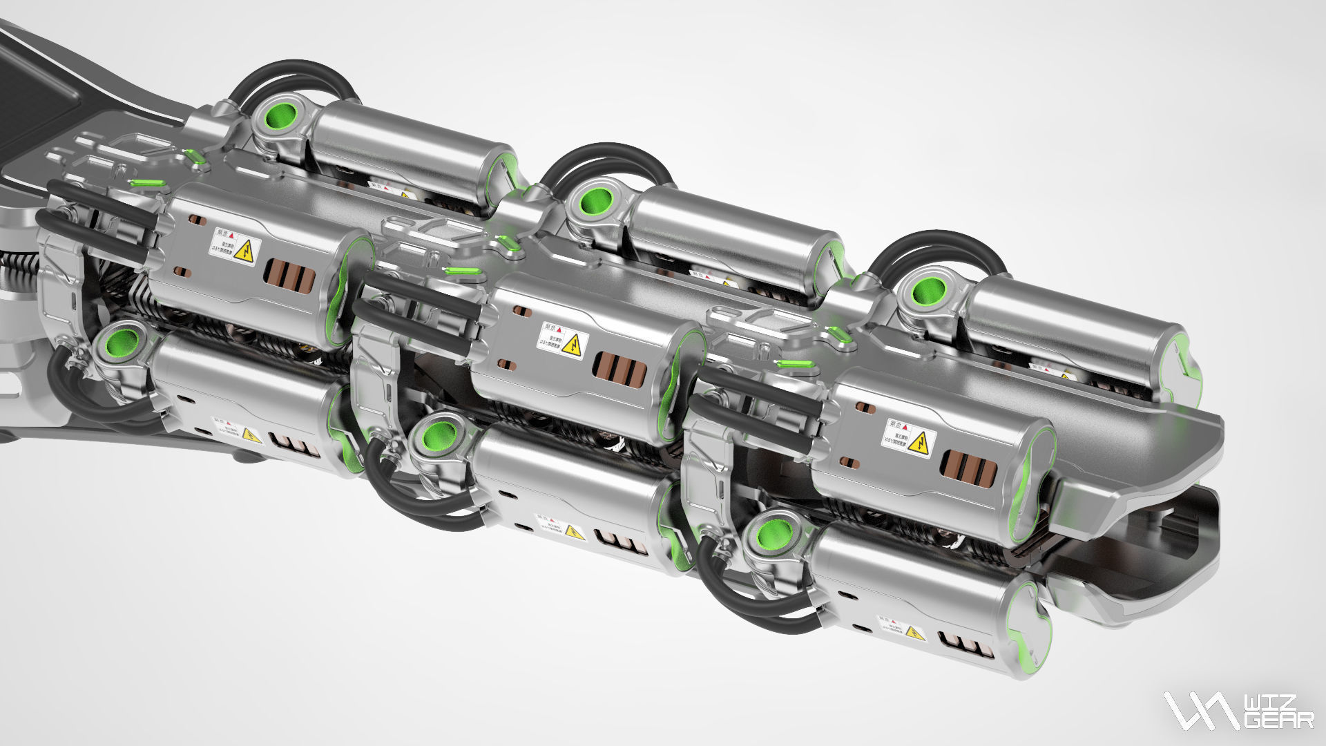 Concept Electron Pulse Cannon 3D model_1