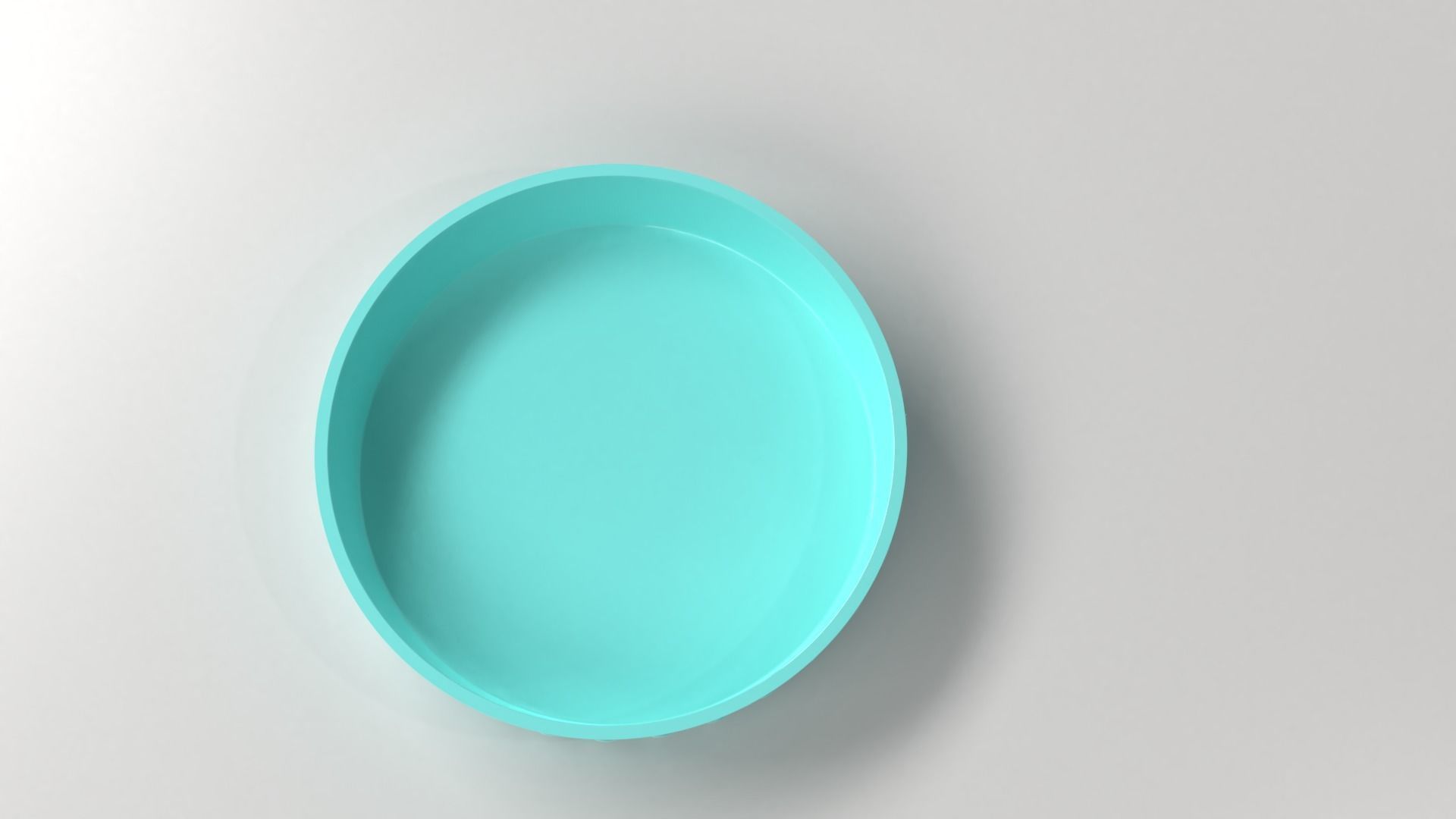 Plate 2 pet bowl 3D model_2