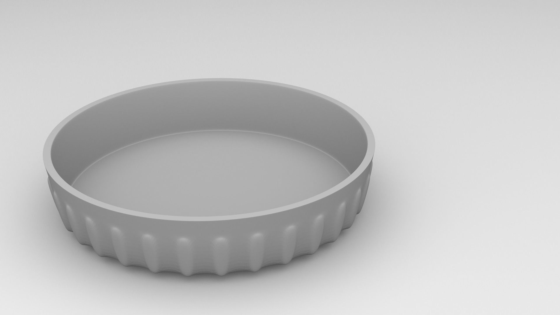 Plate 2 pet bowl 3D model_3