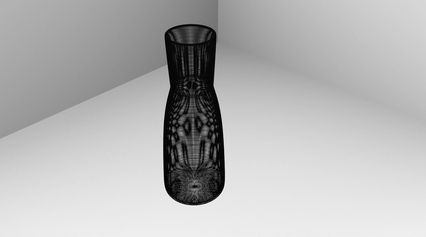 Glass Vase 3D model_4
