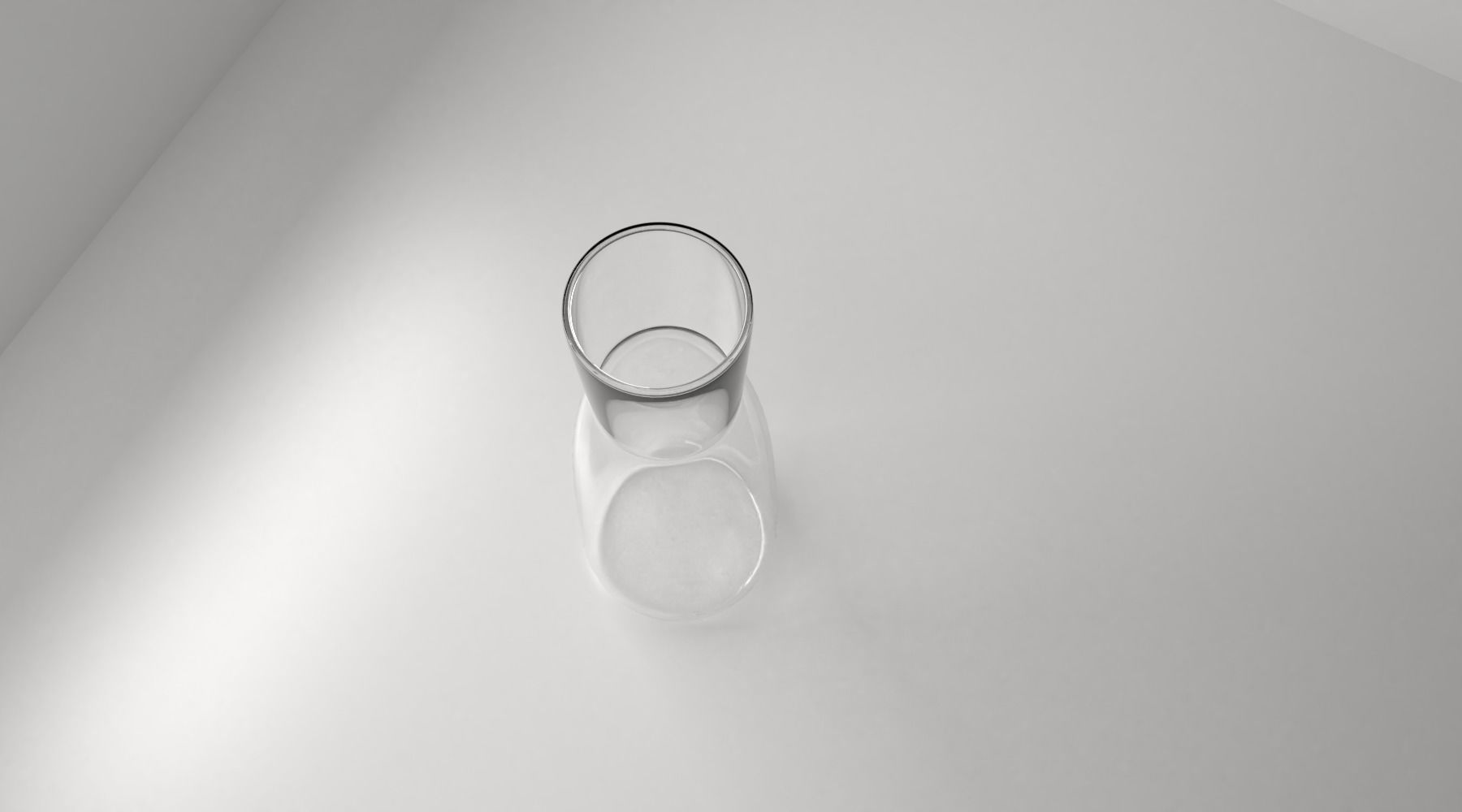 Glass Vase 3D model_2