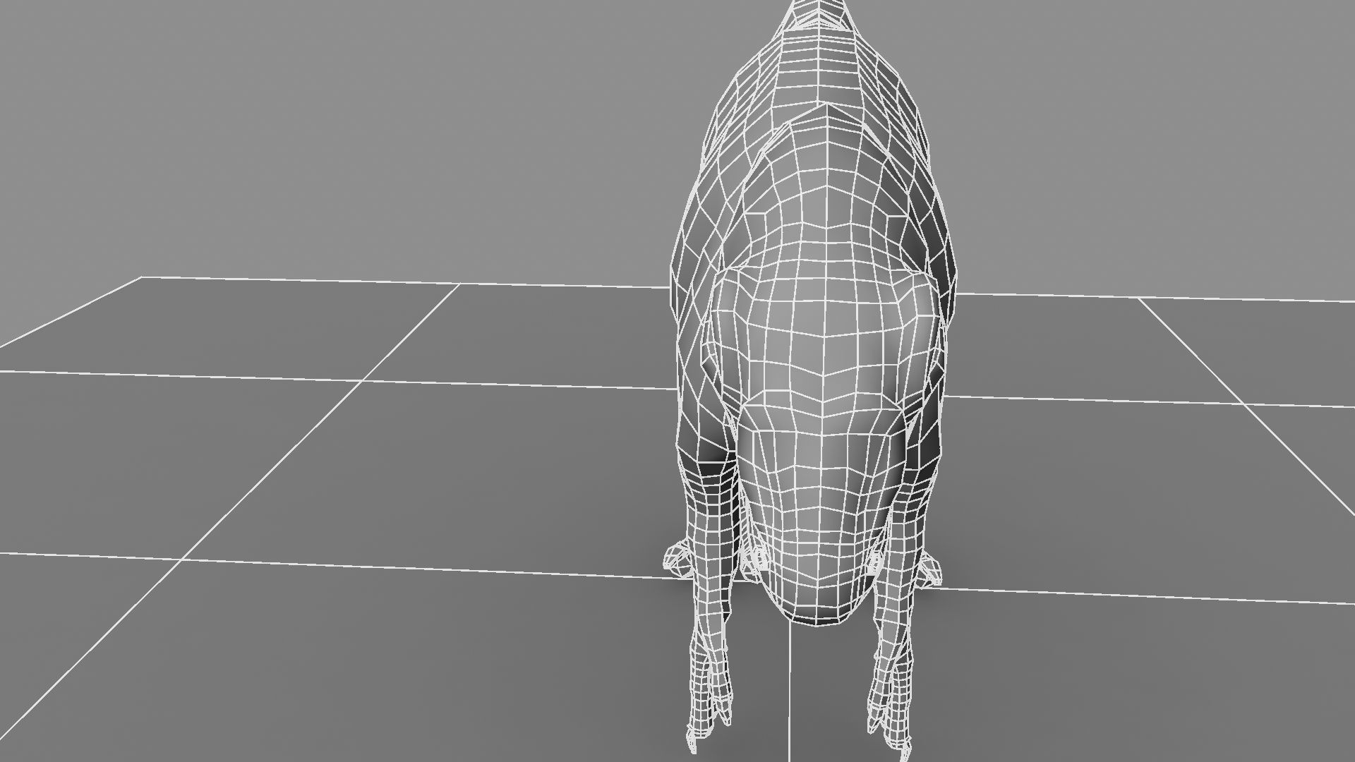 Allosaurus dinosaur 3D model_5