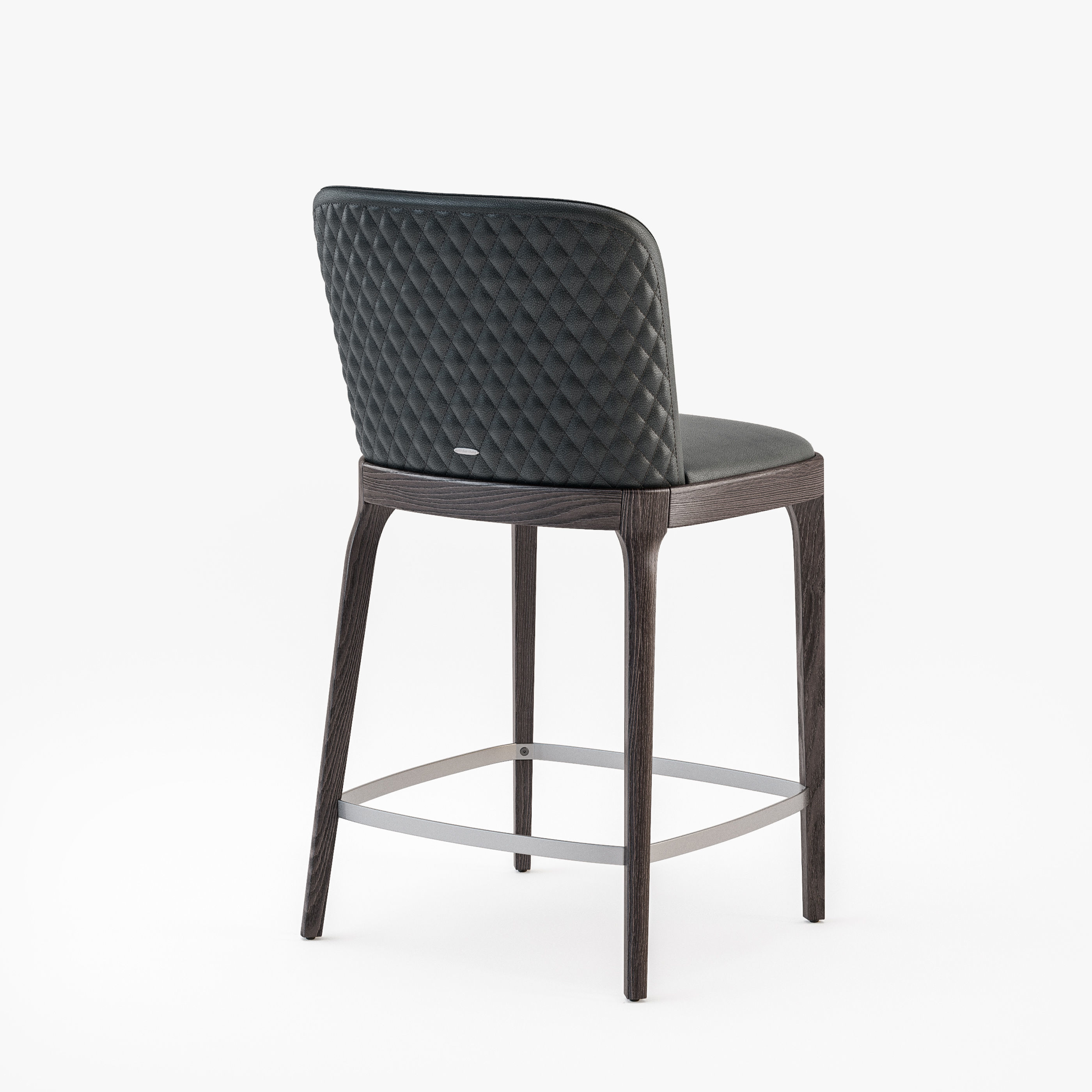 Cattelan Italia Magda couture stool 3D model_9