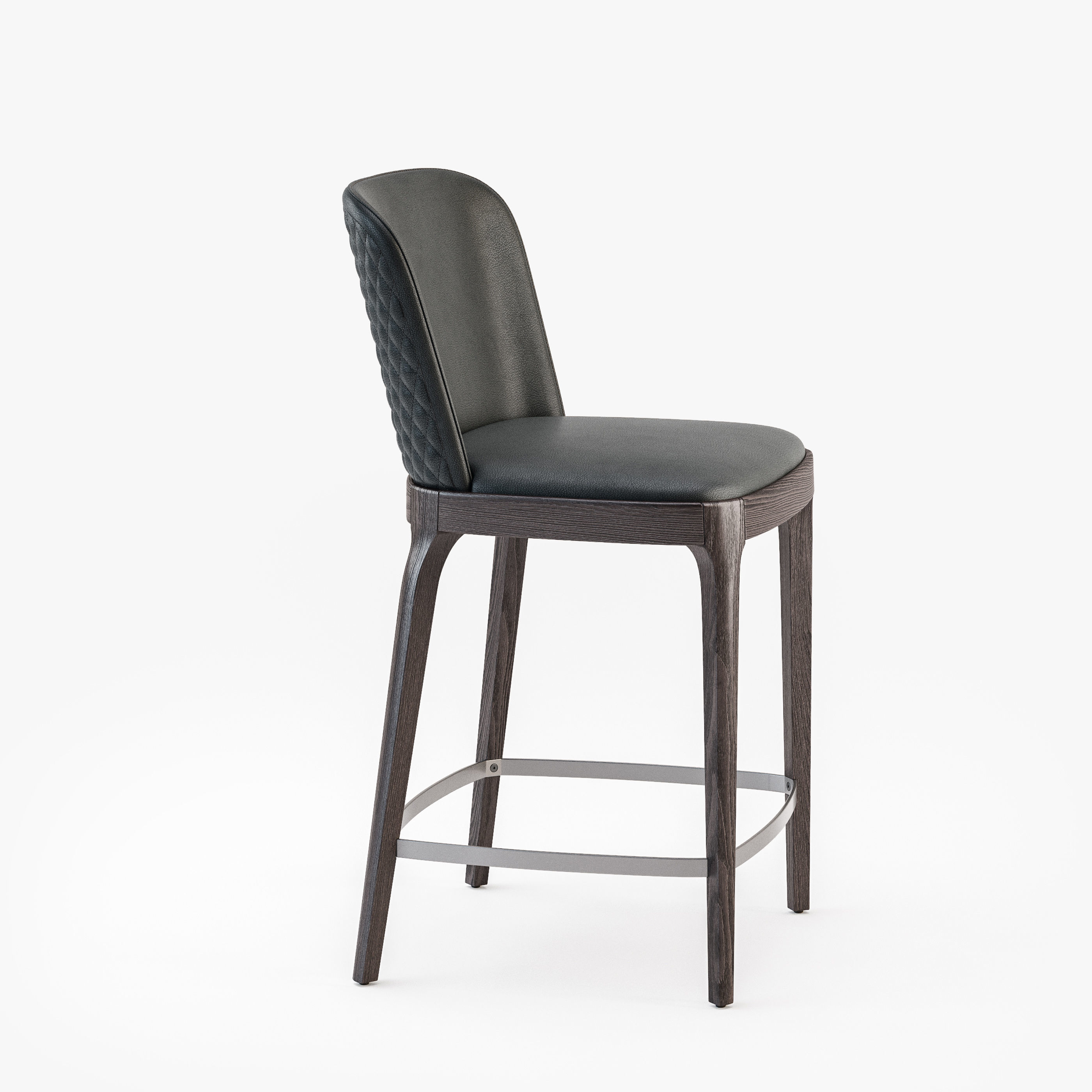 Cattelan Italia Magda couture stool 3D model_12