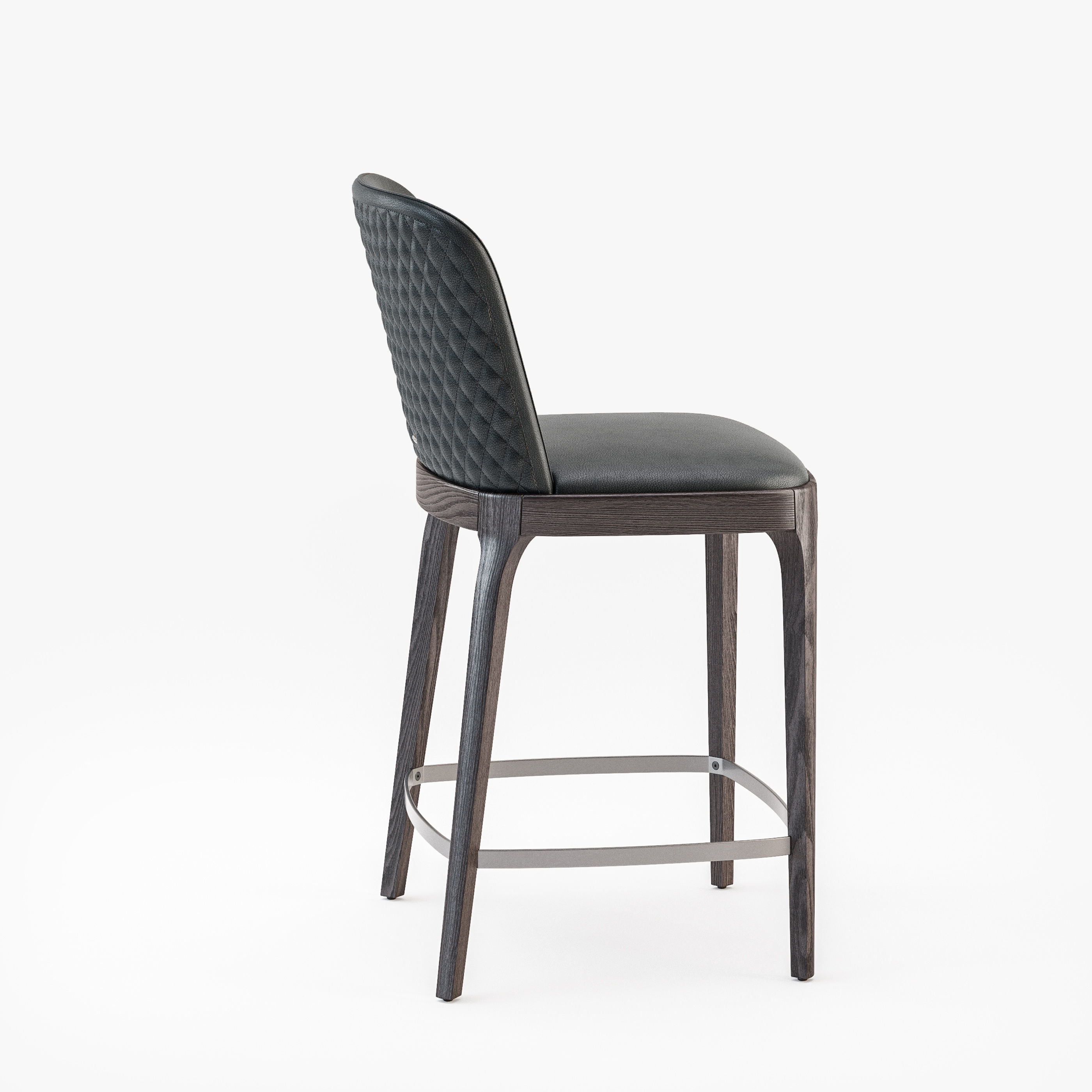 Cattelan Italia Magda couture stool 3D model_11