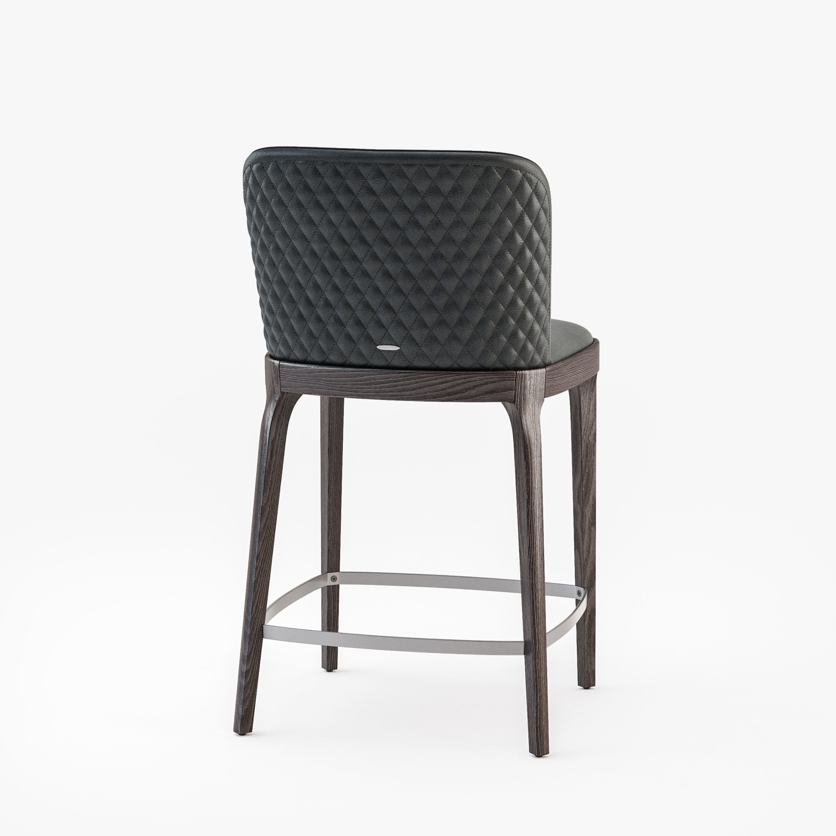 Cattelan Italia Magda couture stool 3D model_8
