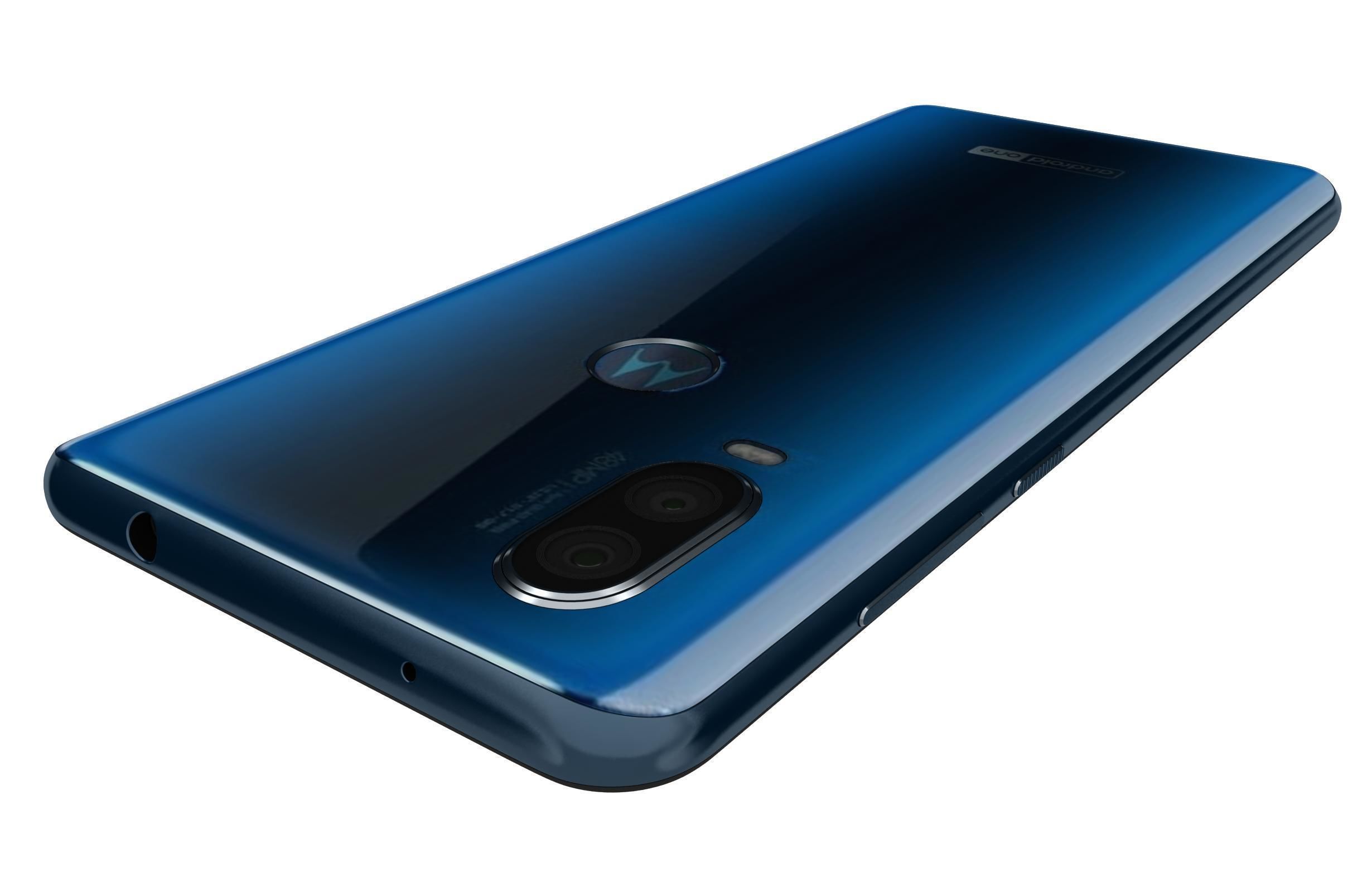 Motorola One Vision Sapphire gradient 3D model_10