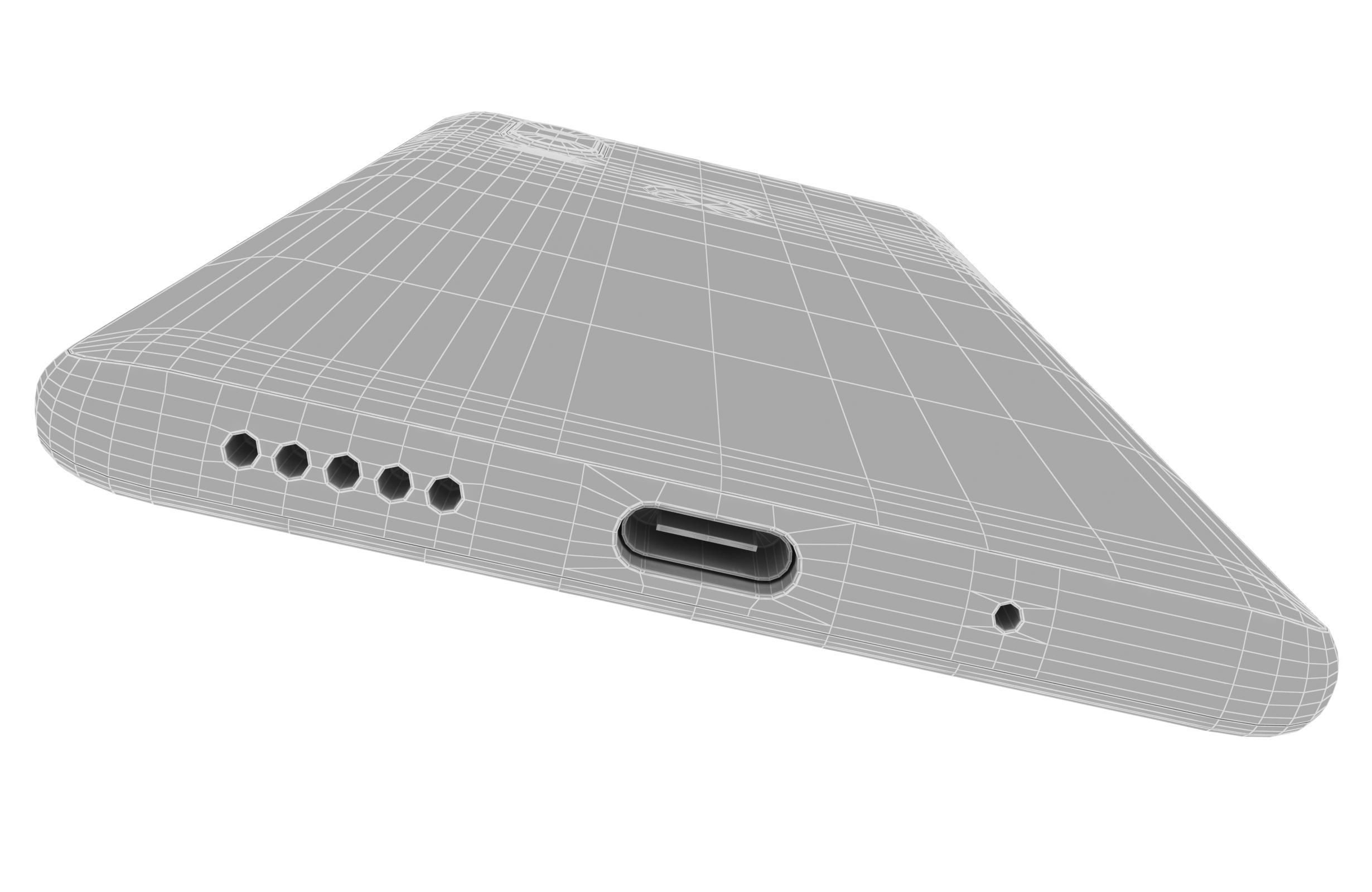 Motorola One Vision Sapphire gradient 3D model_17