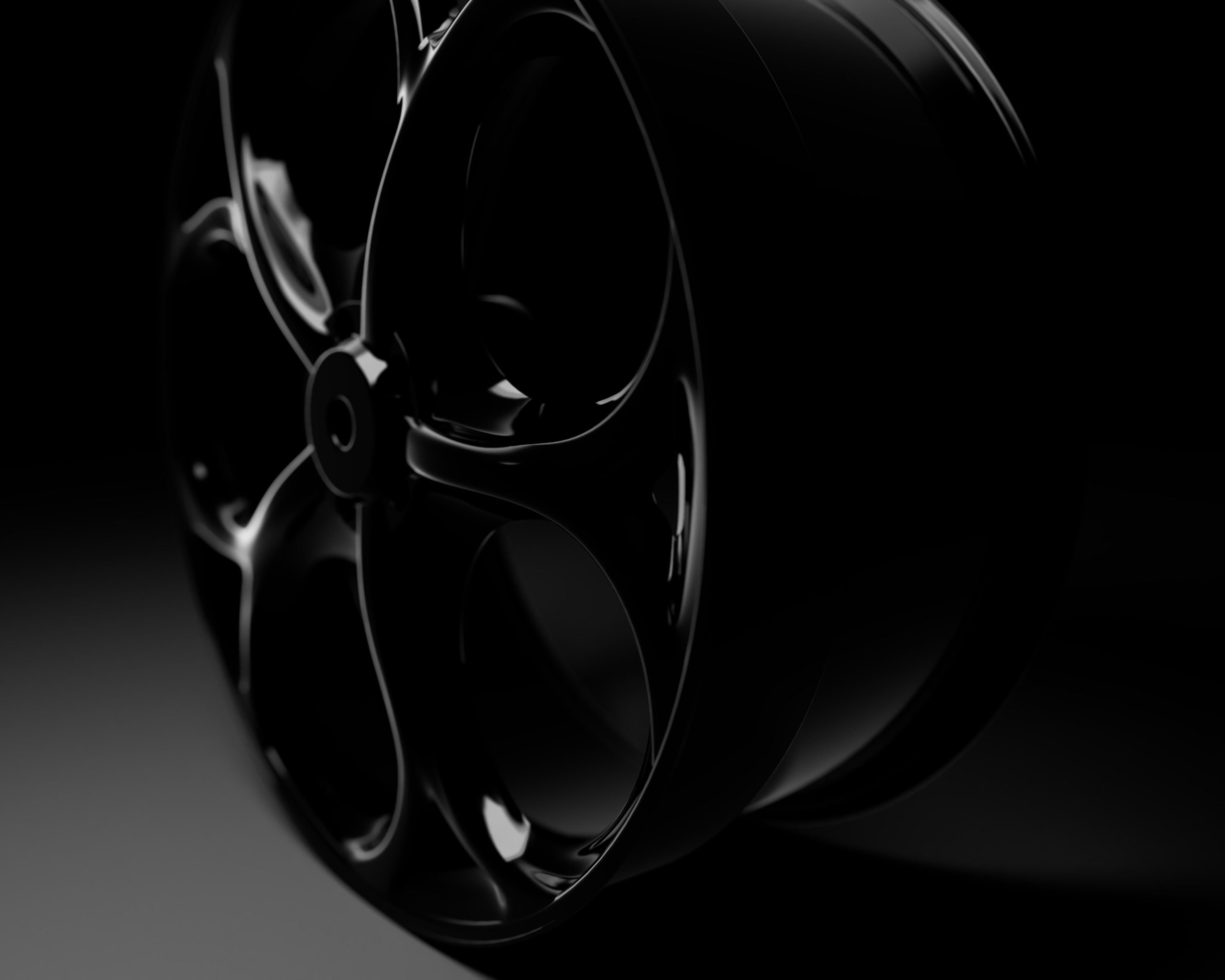 Wheel Alfa Romeo Rim Low-poly 3D model_3