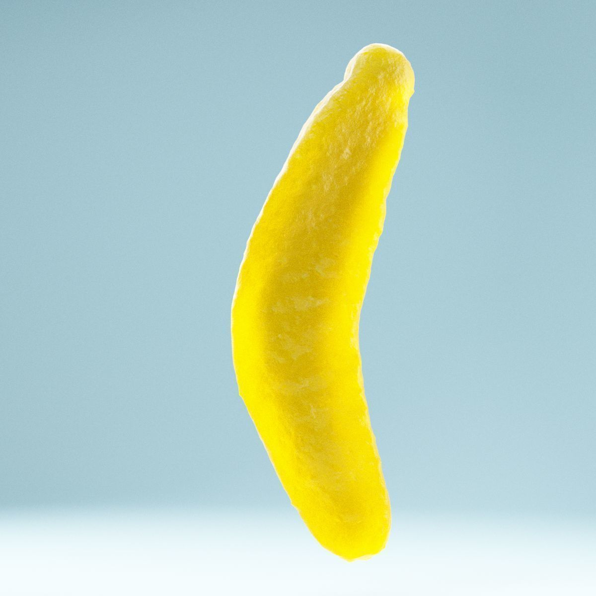 Banana pickle Low-poly 3D model_5