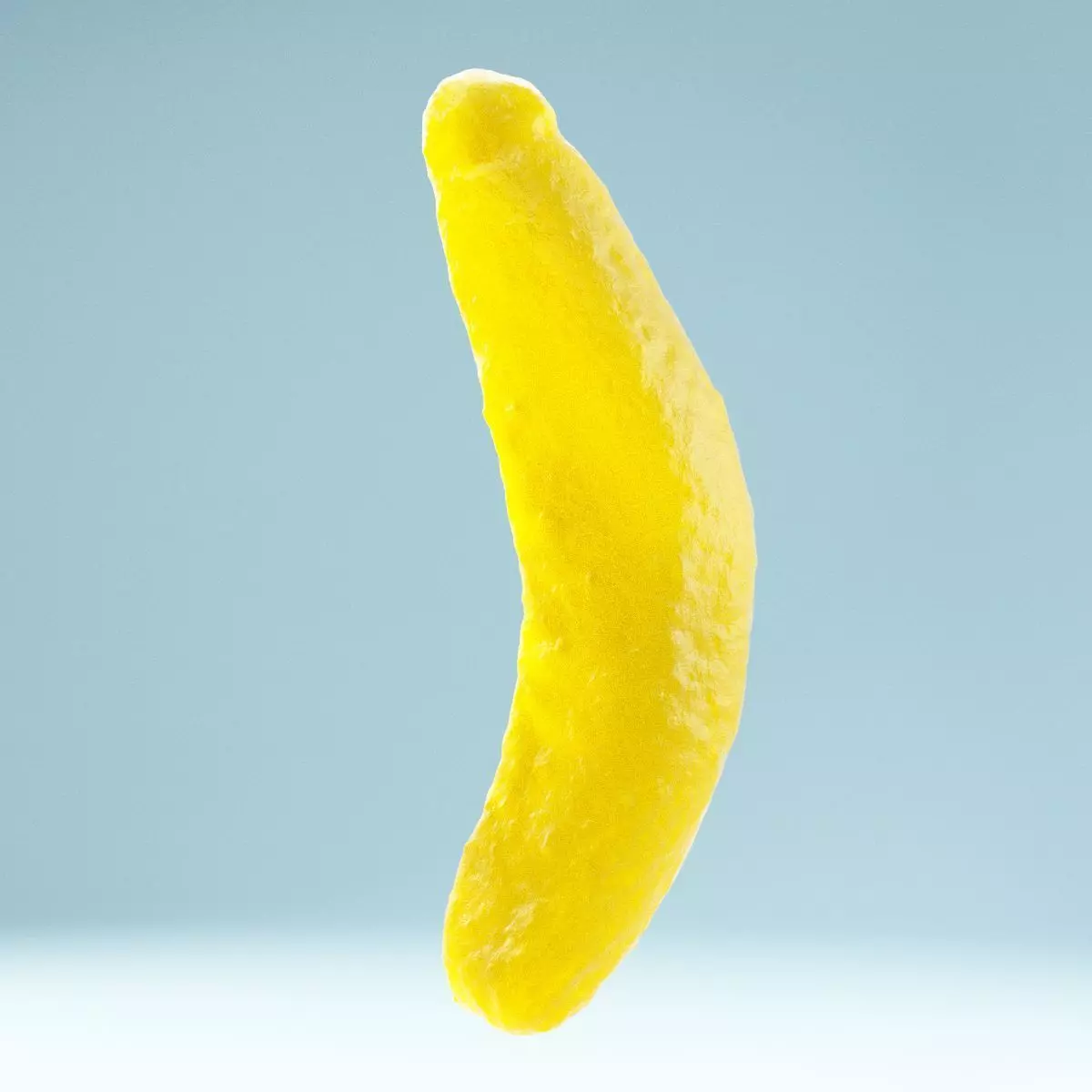 Banana pickle Low-poly 3D model_0