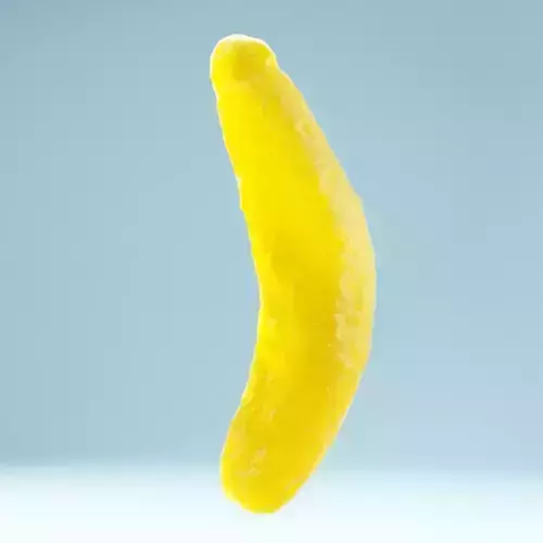 Banana pickle Low-poly 3D model
