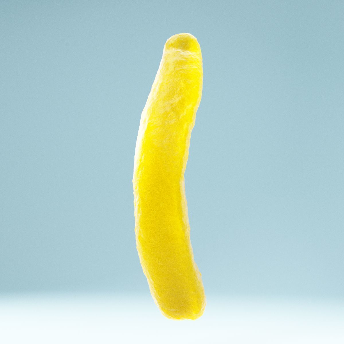 Banana pickle Low-poly 3D model_8
